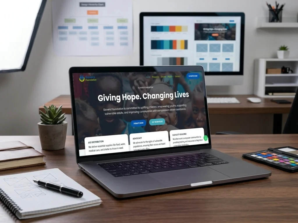 Nonprofit Website Design Nigeria