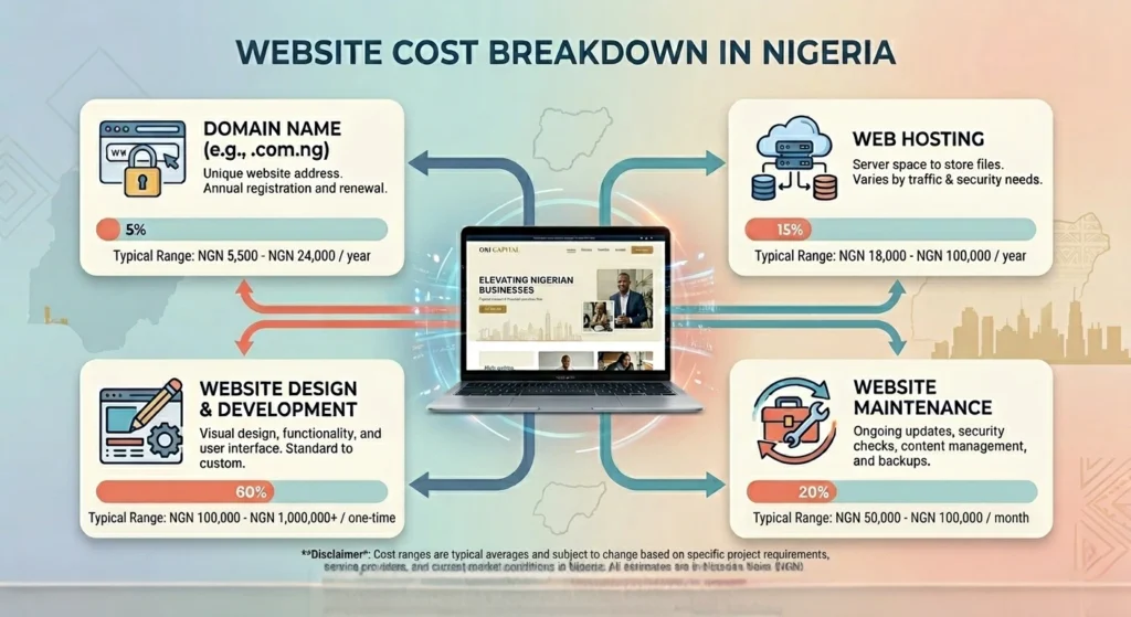 Cost of Building a Website in Nigeria